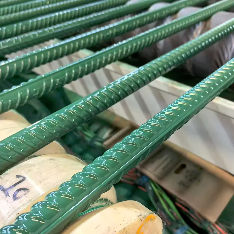 Dilapisi Fine-mbalek Threaded Steel Bars